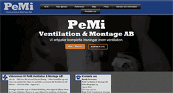 Desktop Screenshot of pemi.se